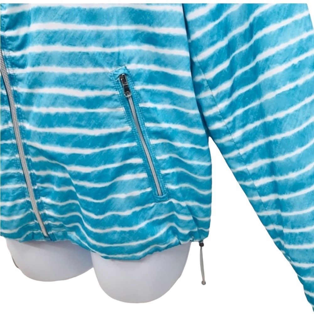 Lauren Ralph Lauren Sportswear Nautical Windbreaker Jacket Sz L - Picture 7 of 13
